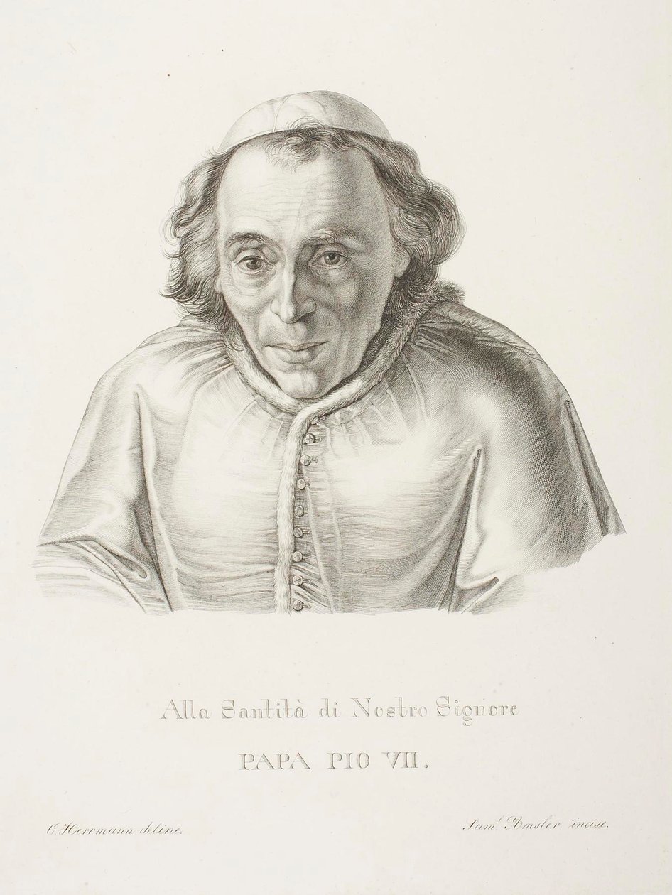 Pío VII de Samuel Amsler