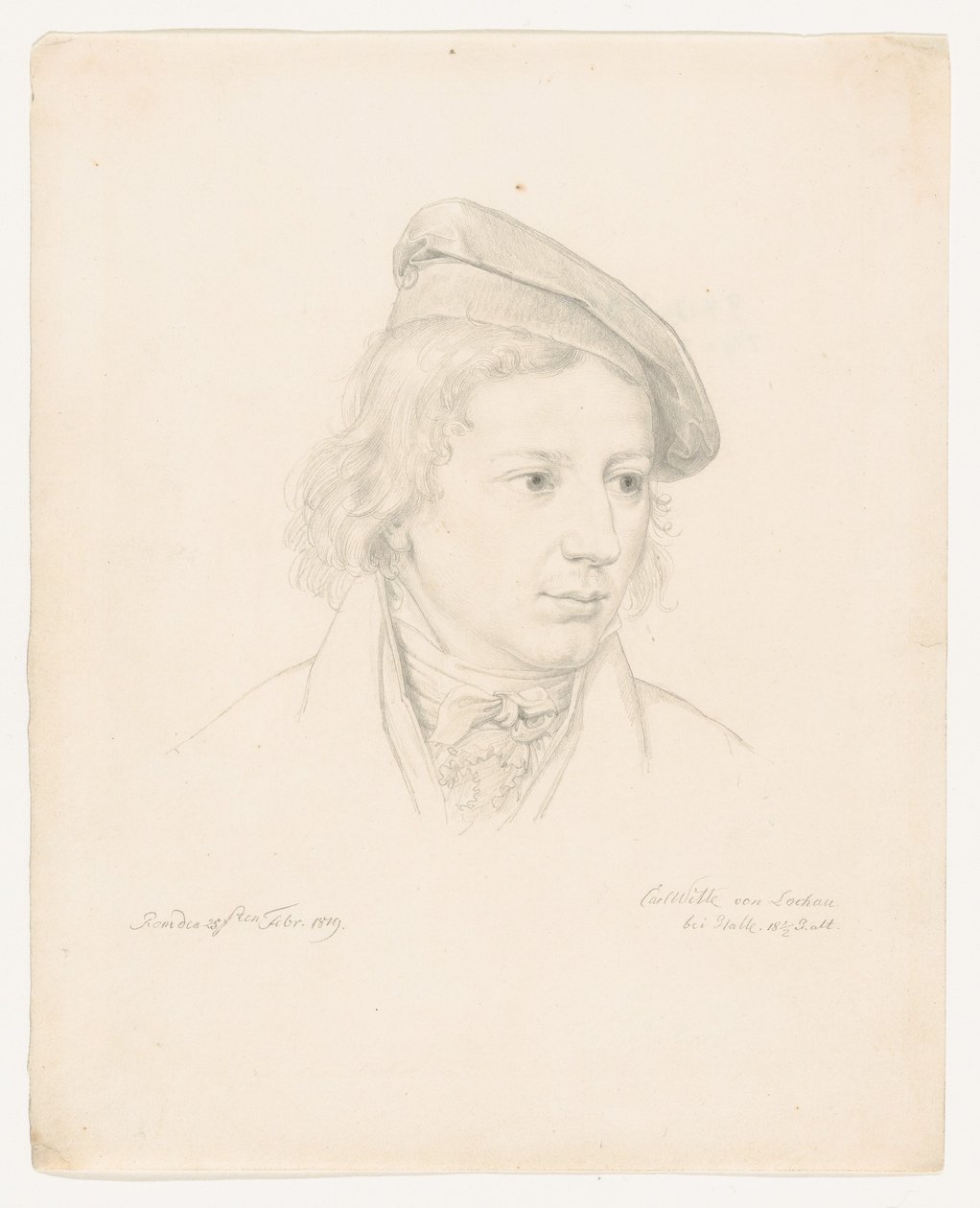 Retrato de Johann Heinrich Friedrich Carl Witte de Samuel Amsler