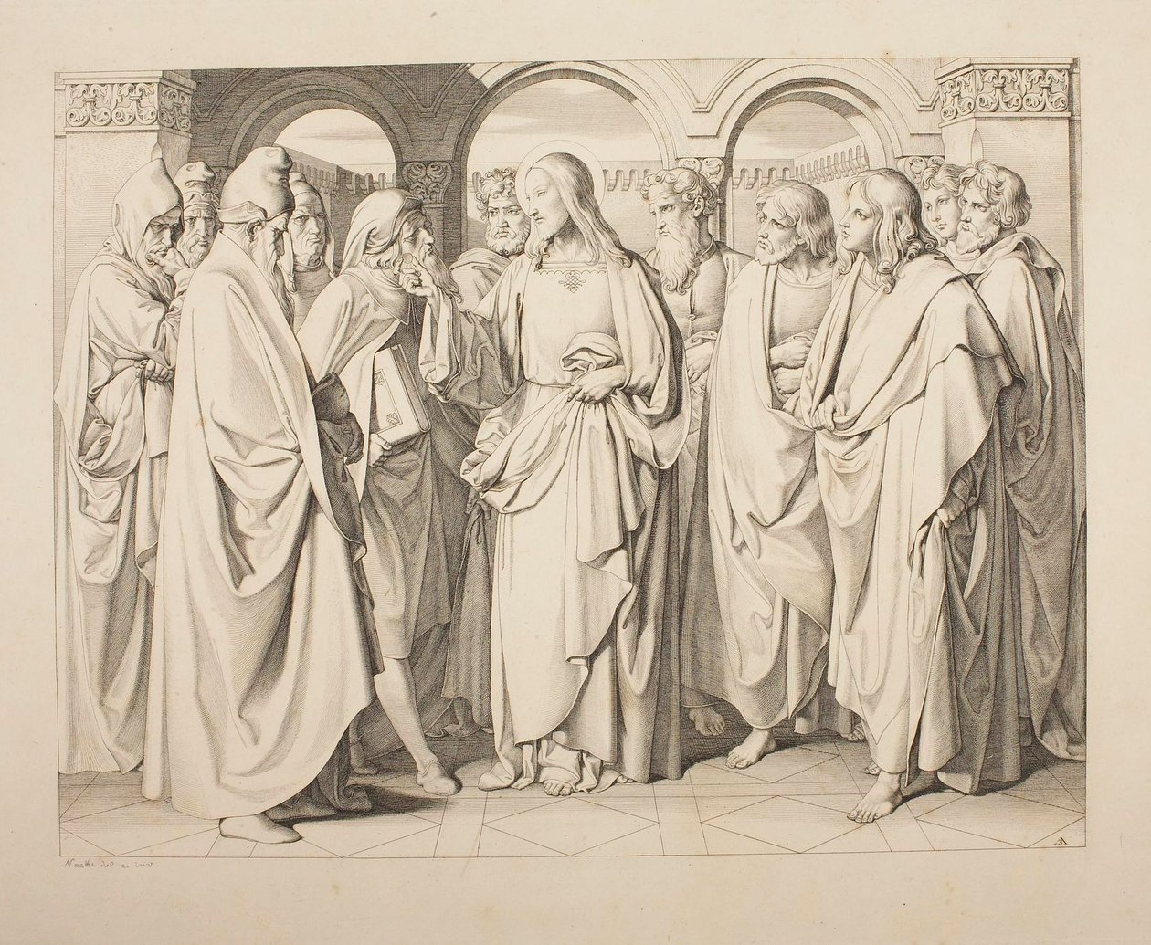 La moneda del tributo de Samuel Amsler