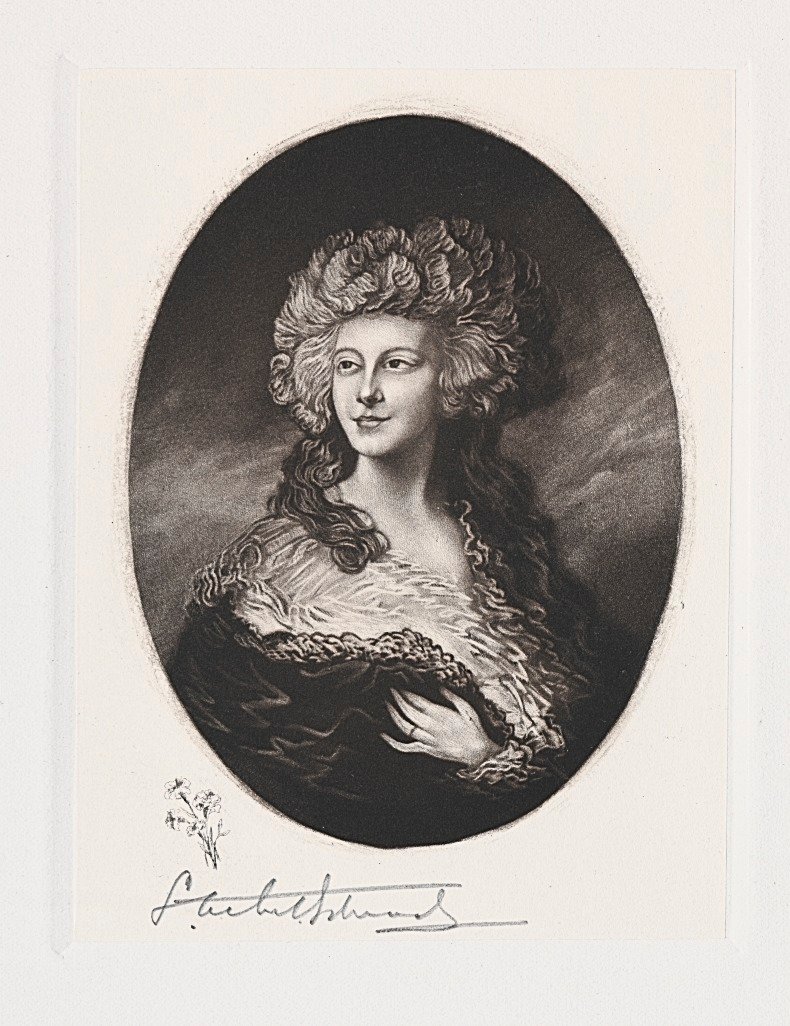 Lady Mulgrave, siglo XIX-XX de Samuel Arlent Edwards