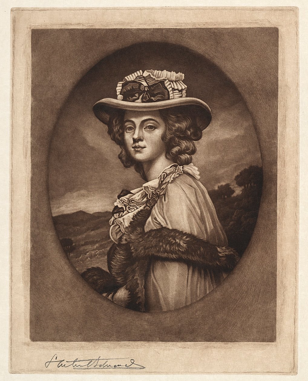 Sra. Davenport, siglos XIX-XX de Samuel Arlent Edwards