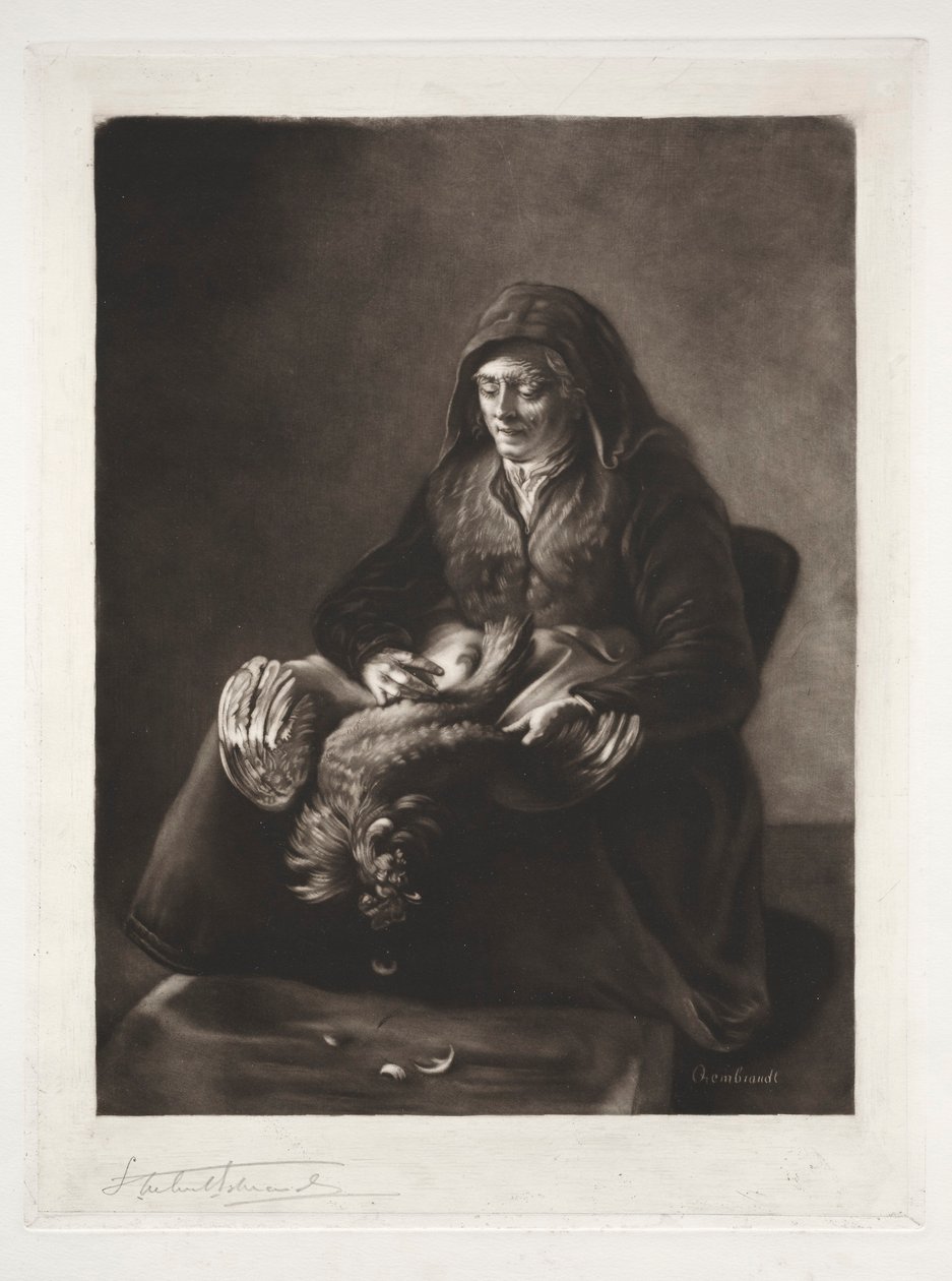 Madre de Rembrandt de Samuel Arlent Edwards