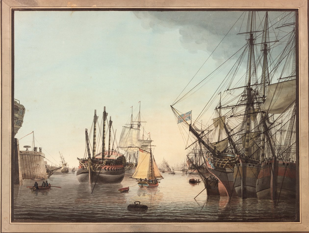En el puerto de Samuel Atkins