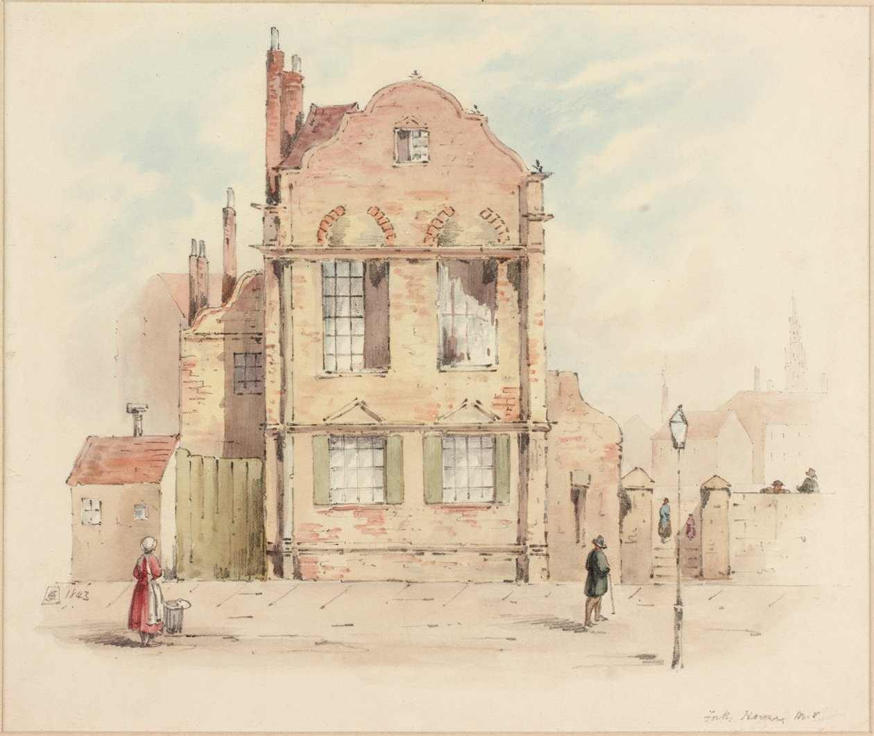 Forth House, Newcastle upon Tyne, 1843 de Samuel Bilston