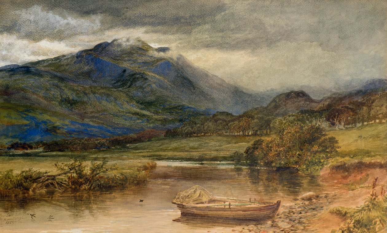 Ben Ledi desde el Paso de Leny de Samuel Bough
