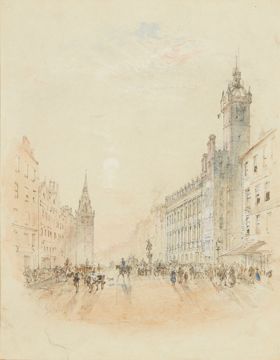 Trongate, Glasgow de Samuel Bough
