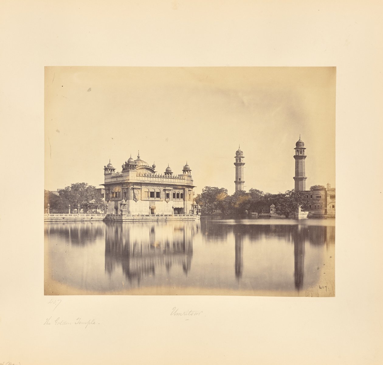 Amritsar - El Templo Dorado de Samuel Bourne