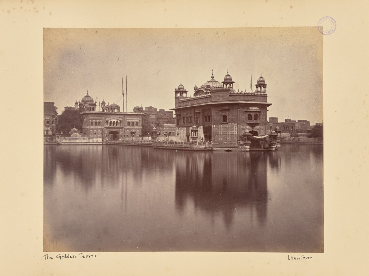 Amritsar; El Templo Dorado de Samuel Bourne