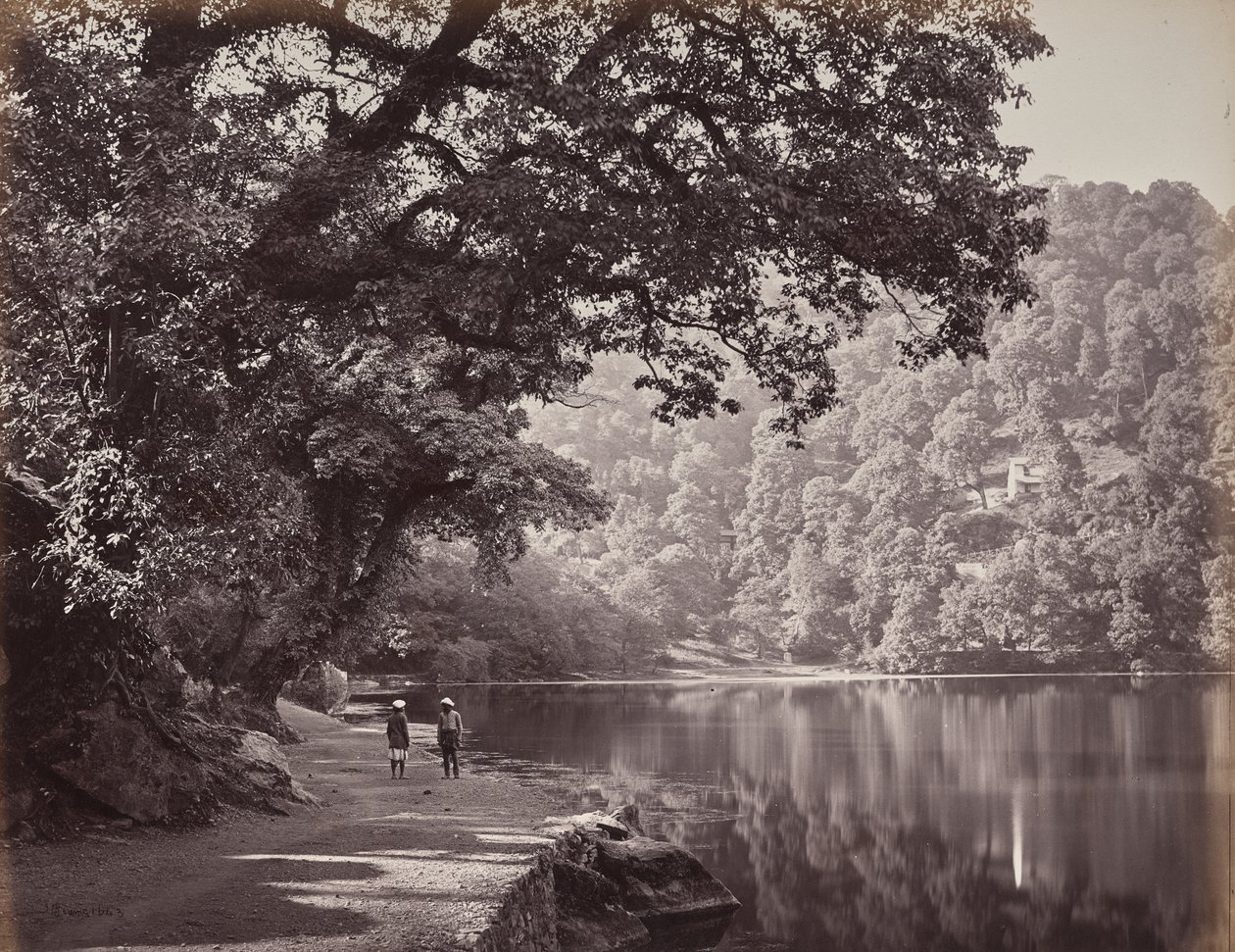 Lago Hyree. Extremo sur del lago de Samuel Bourne