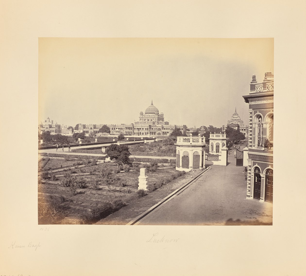 Lucknow; el Kaiser Bagh de Samuel Bourne