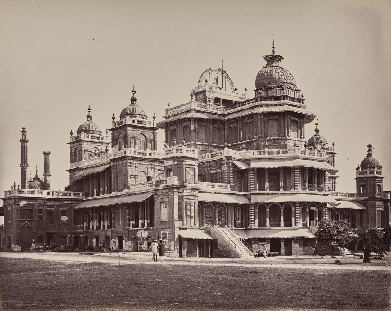 Lucknow. El paso Kaiser y vista desde el sureste de Samuel Bourne