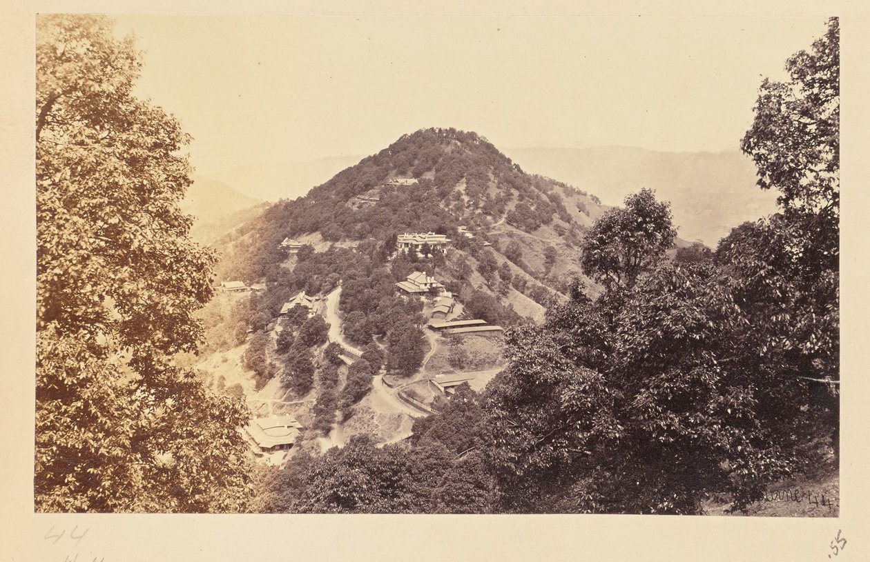 Simla; Colina del Elíseo de Samuel Bourne
