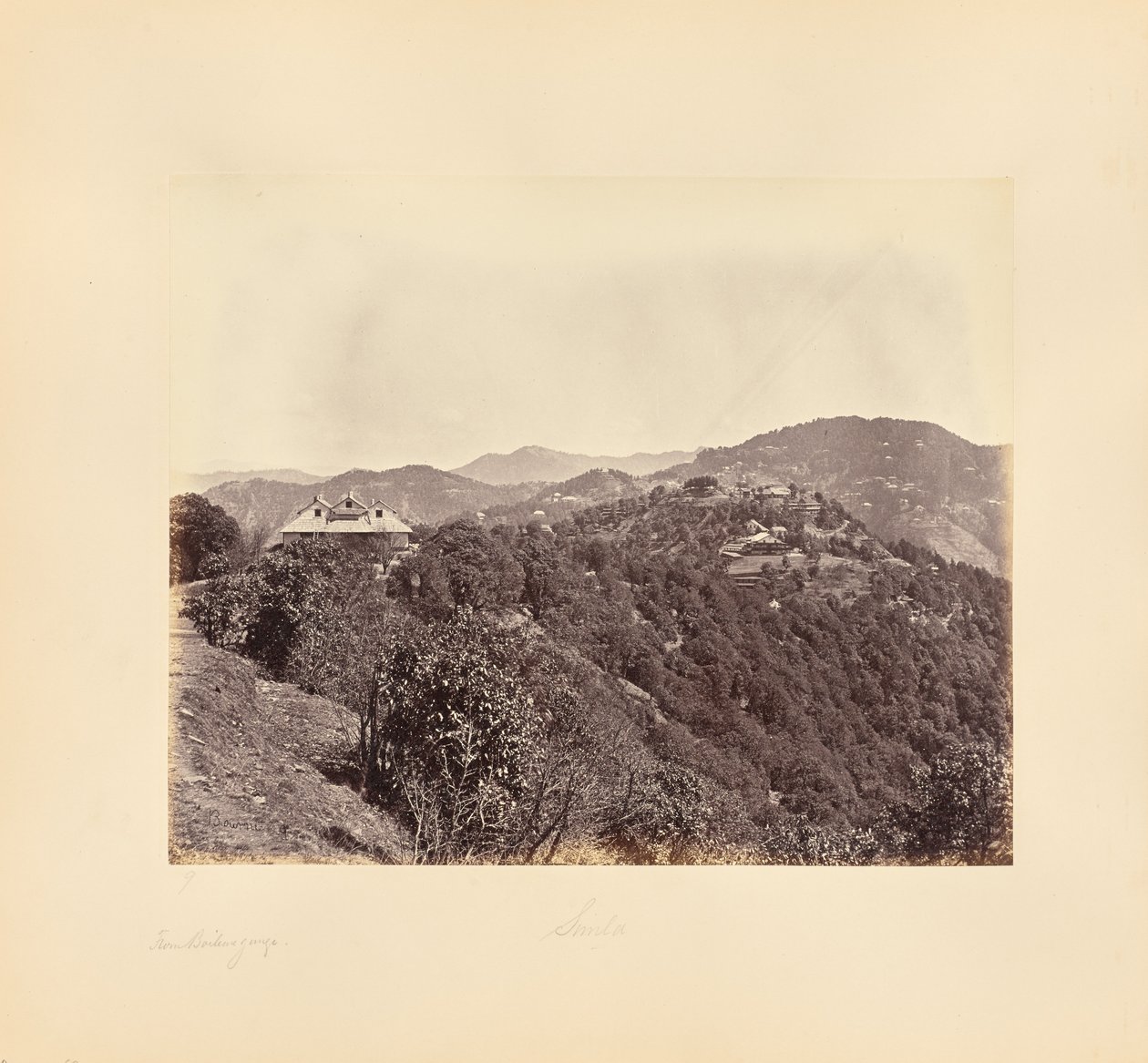Simla; Desde Boileaugange de Samuel Bourne