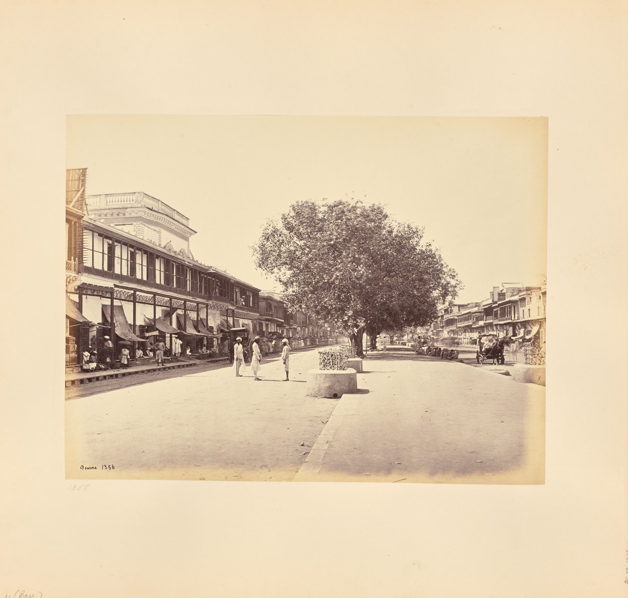 La Chandni-Chouk, calle principal de Delhi de Samuel Bourne
