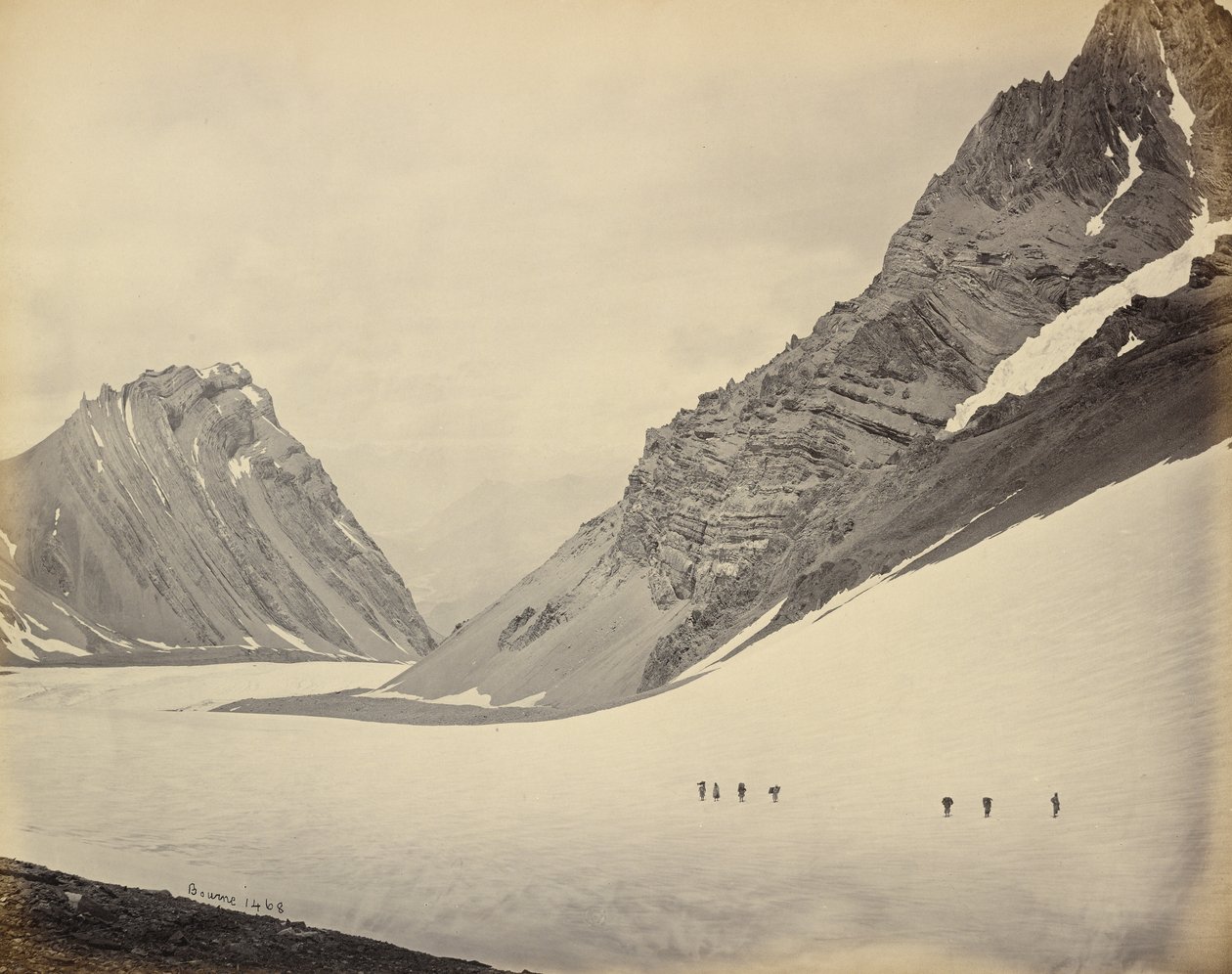 El paso de Manirung - altitud 18.600 pies de Samuel Bourne