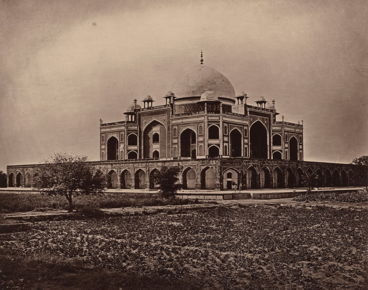 Tumba del emperador Humayun de Samuel Bourne