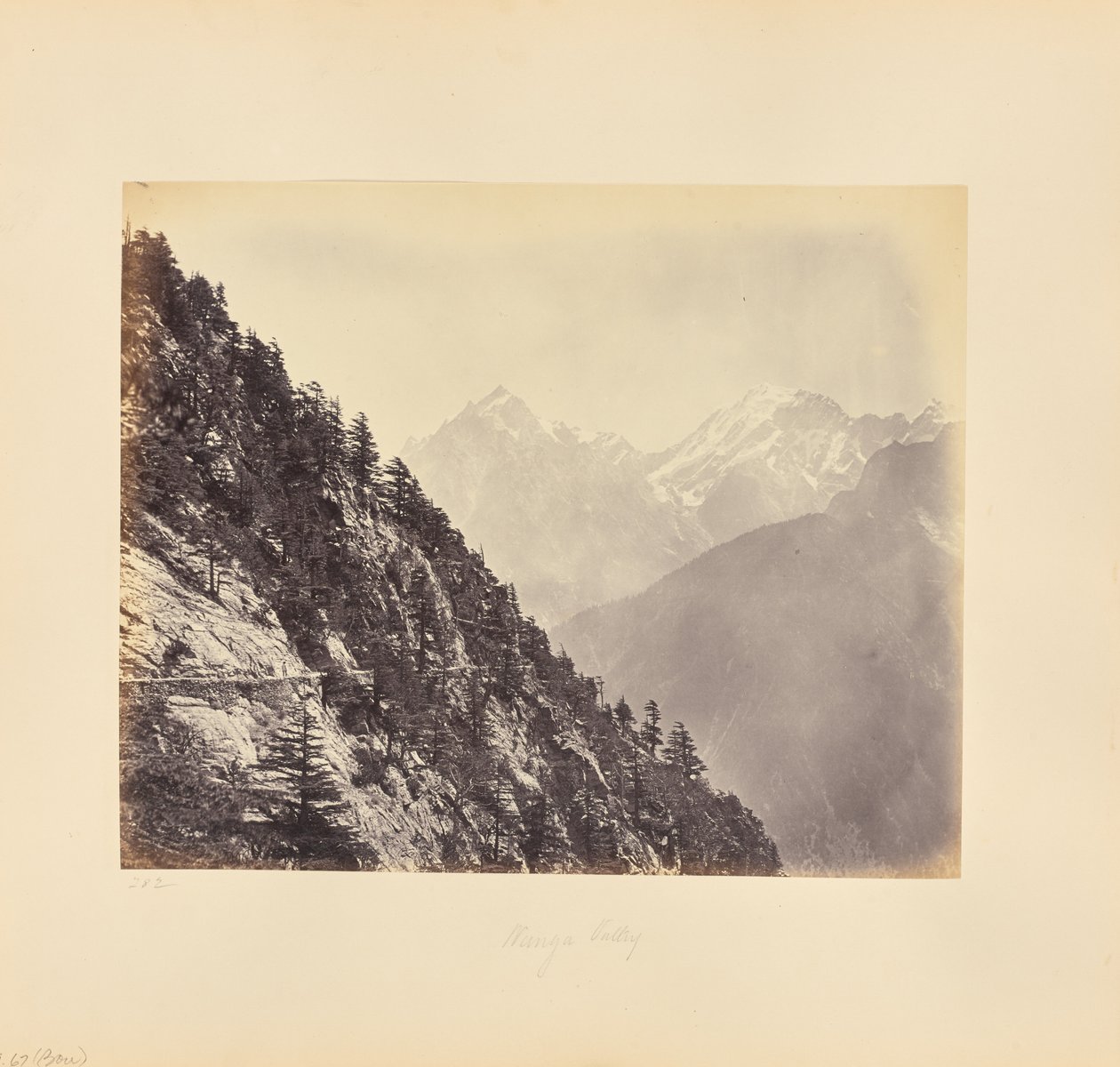 Vista desde Rogi de Samuel Bourne