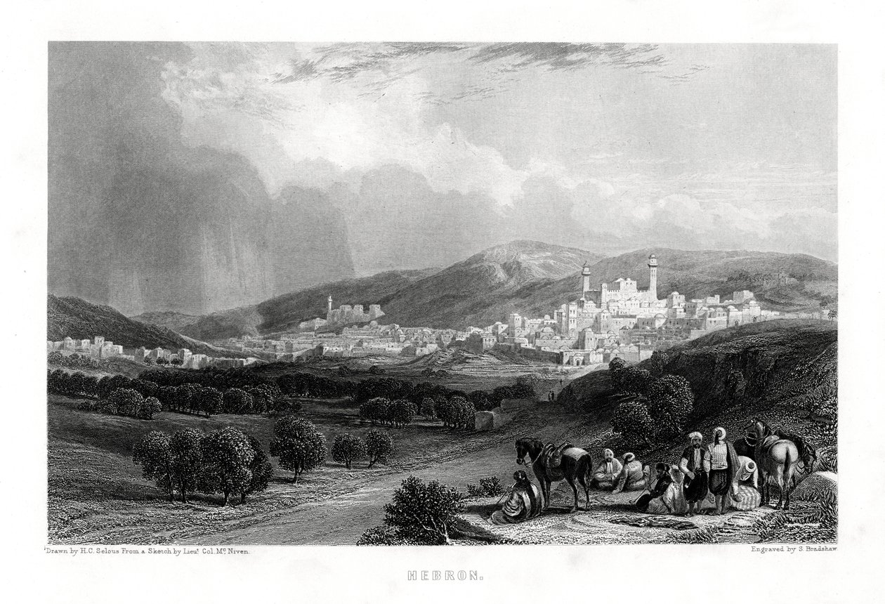 Hebrón, 1887 de Samuel Bradshaw