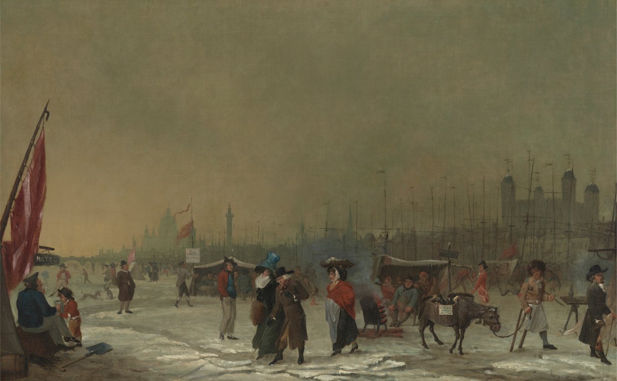 Escarcha en el Támesis de Samuel Collings