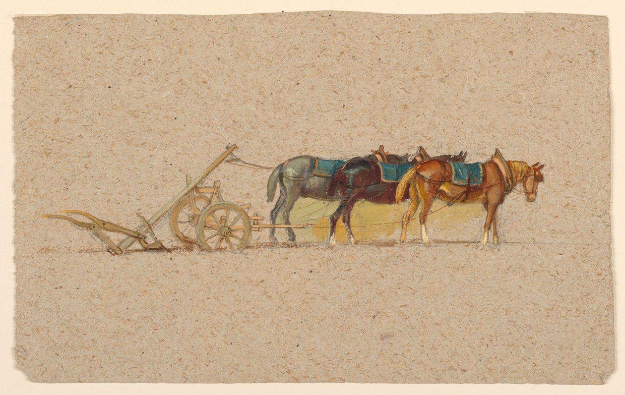 Dibujo, Estudios: Bocetos de Francia. Etretat, Seine-Inférieure, Quimper, Bretaña, 1873-74 de Samuel Colman