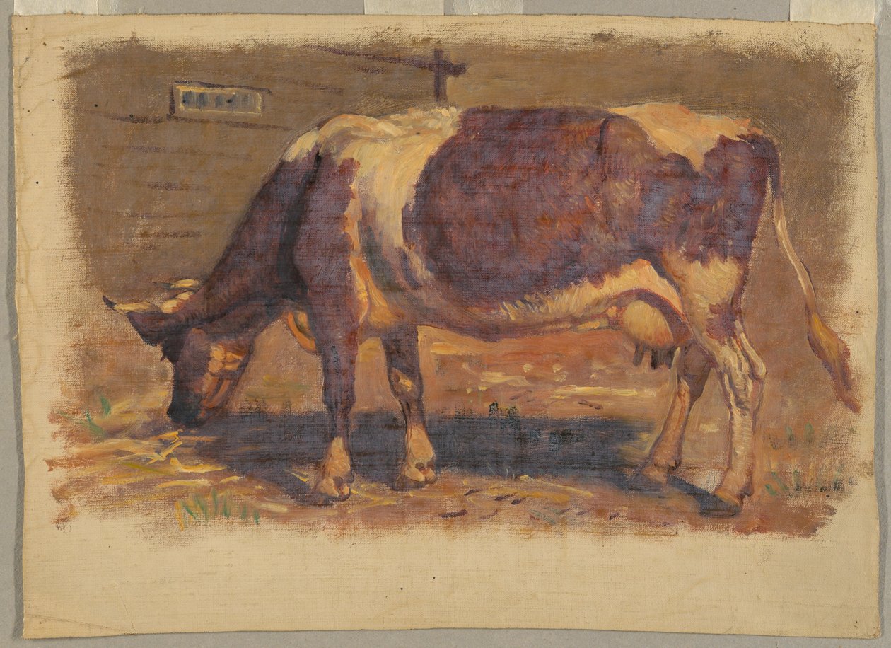 Pintura, Estudios. Vacas, agosto de 1876 de Samuel Colman