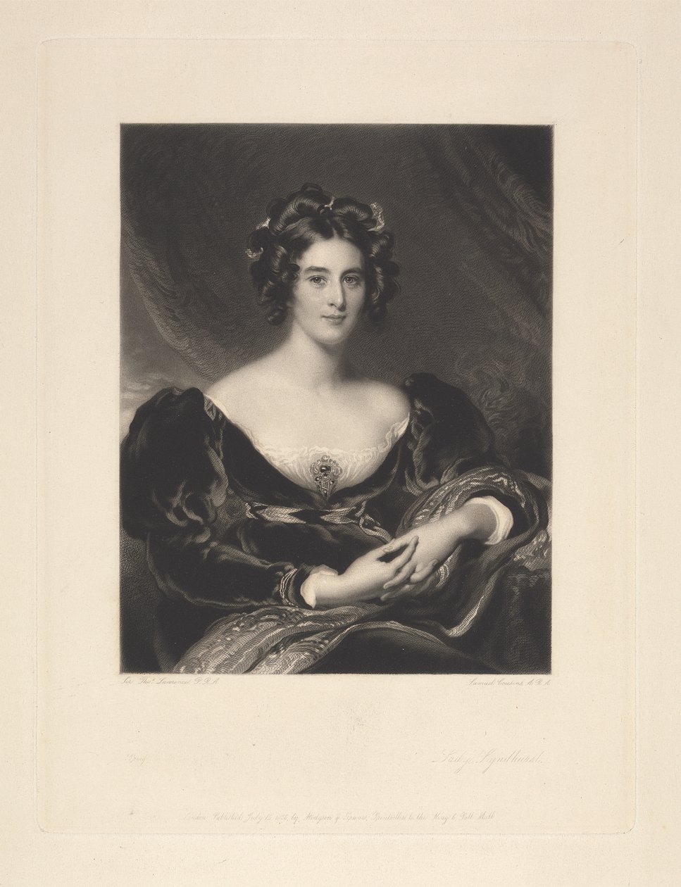 Lady Lyndhurst de Samuel Cousins