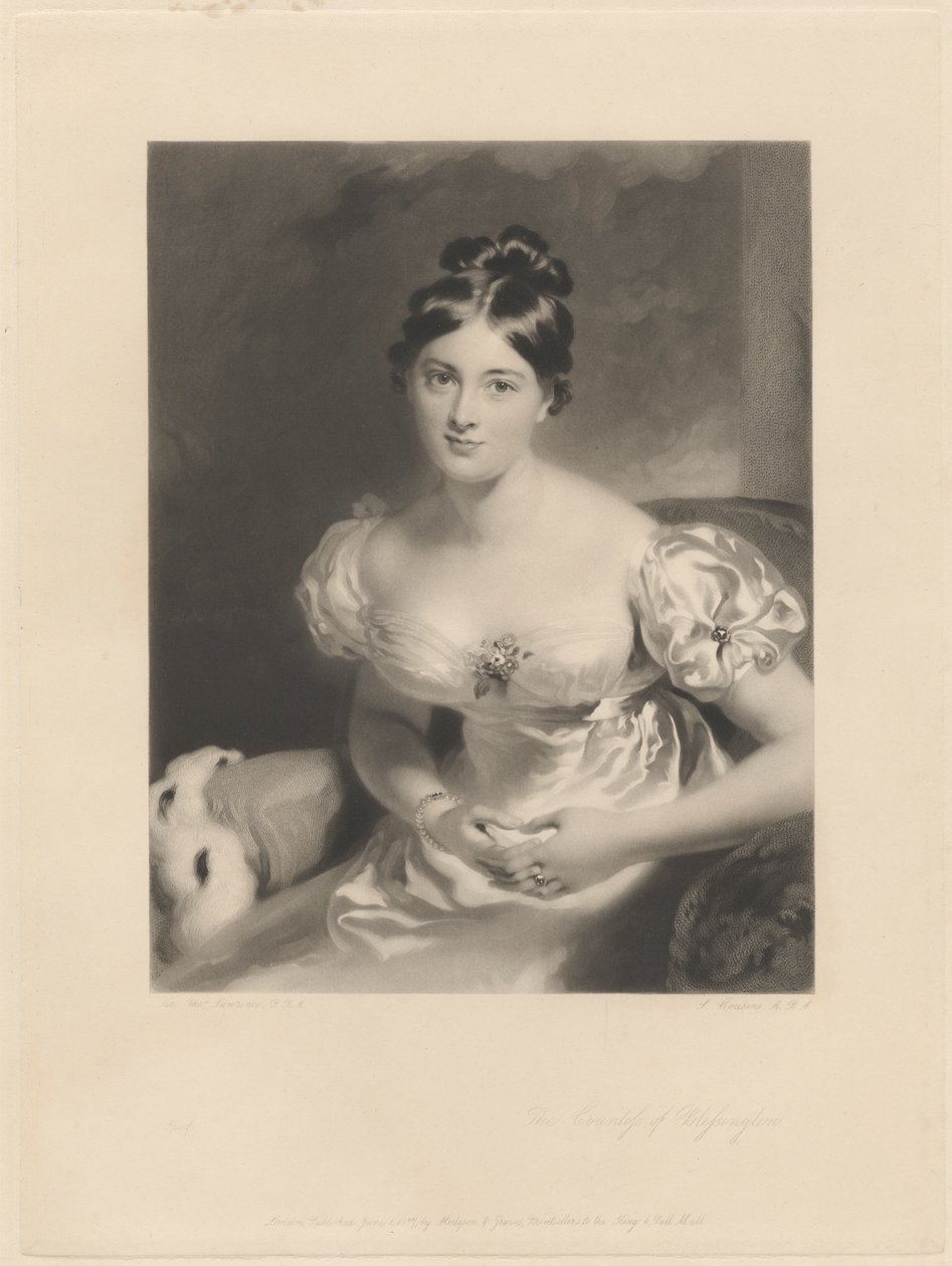 La condesa de Blessington de Samuel Cousins