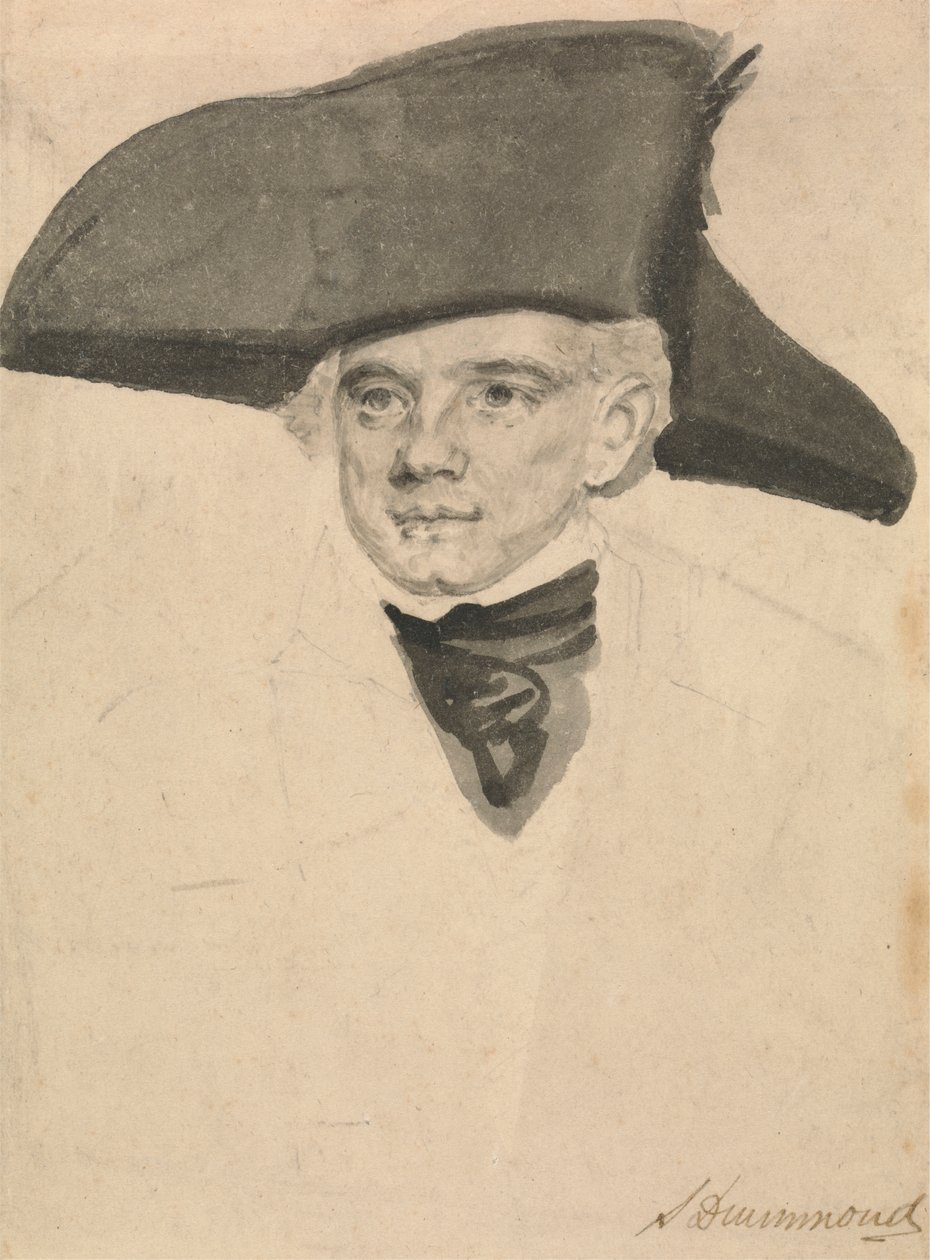 Retrato de un oficial de la Armada de Samuel Drummond