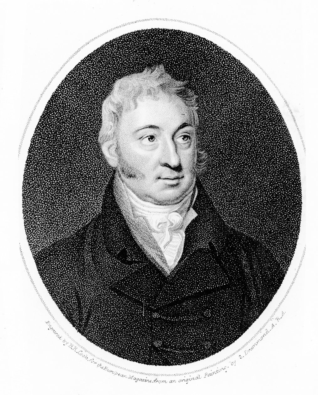 Sir William Ouseley, grabado por H. R. Cook de Samuel Drummond