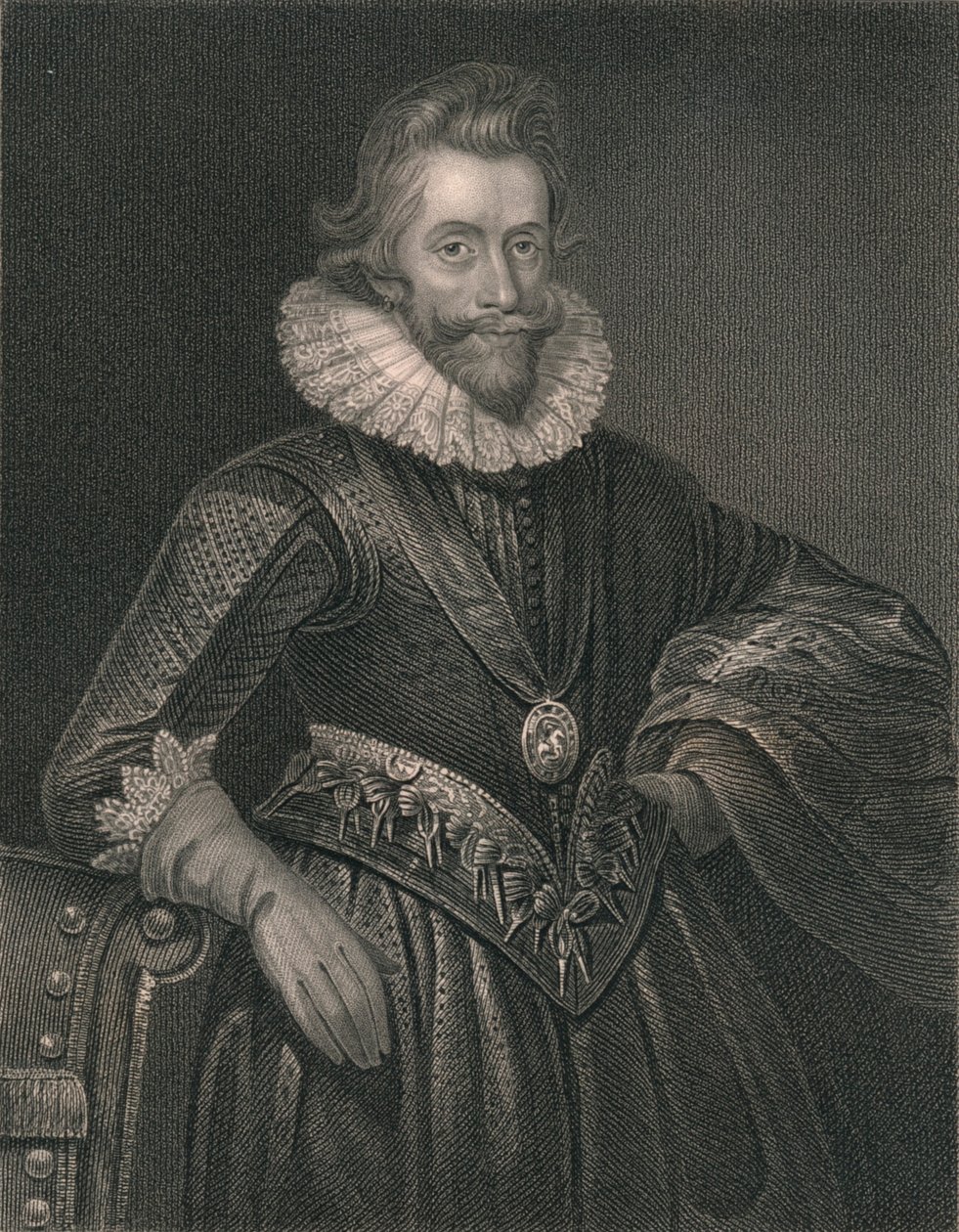 Henry Wriothesley, Conde de Southampton, c1610s, principios-mediados del siglo XIX de Samuel Freeman