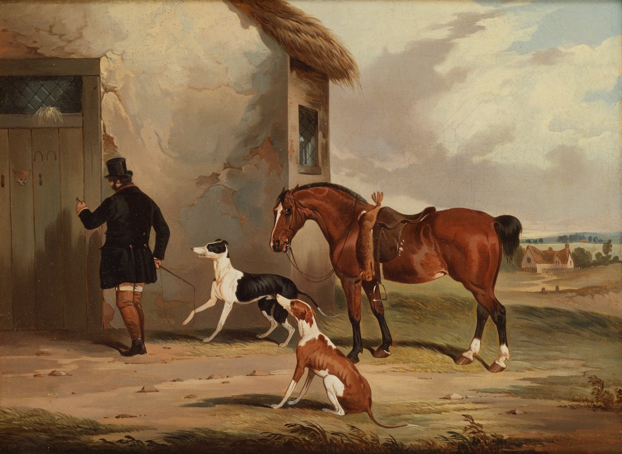 Coursing: Retorno (óleo sobre lienzo) de Samuel Henry Alken