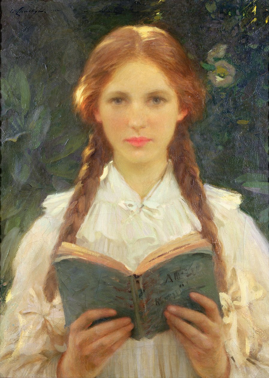 Chica con Coletas de Samuel Henry William Llewelyn