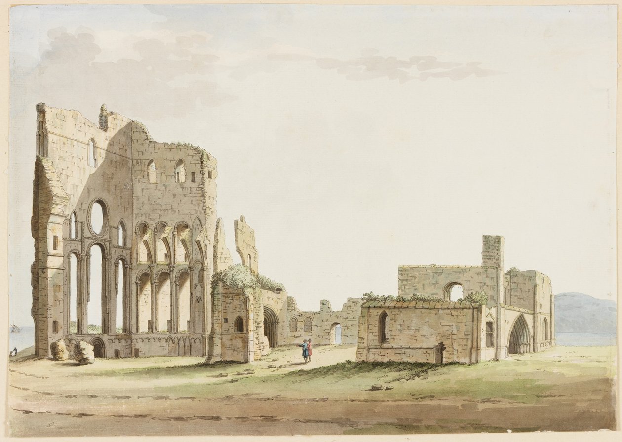 Priorato de Tynemouth, Northumberland de Samuel Hieronymous Grimm