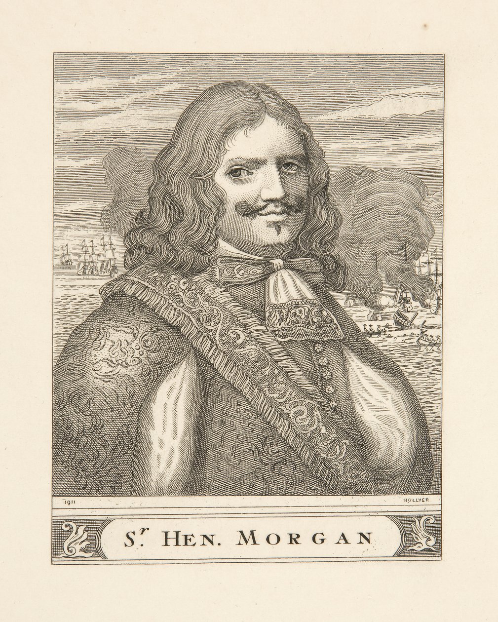 Sir Henry Morgan, pub. 1911 de Samuel Hollyer