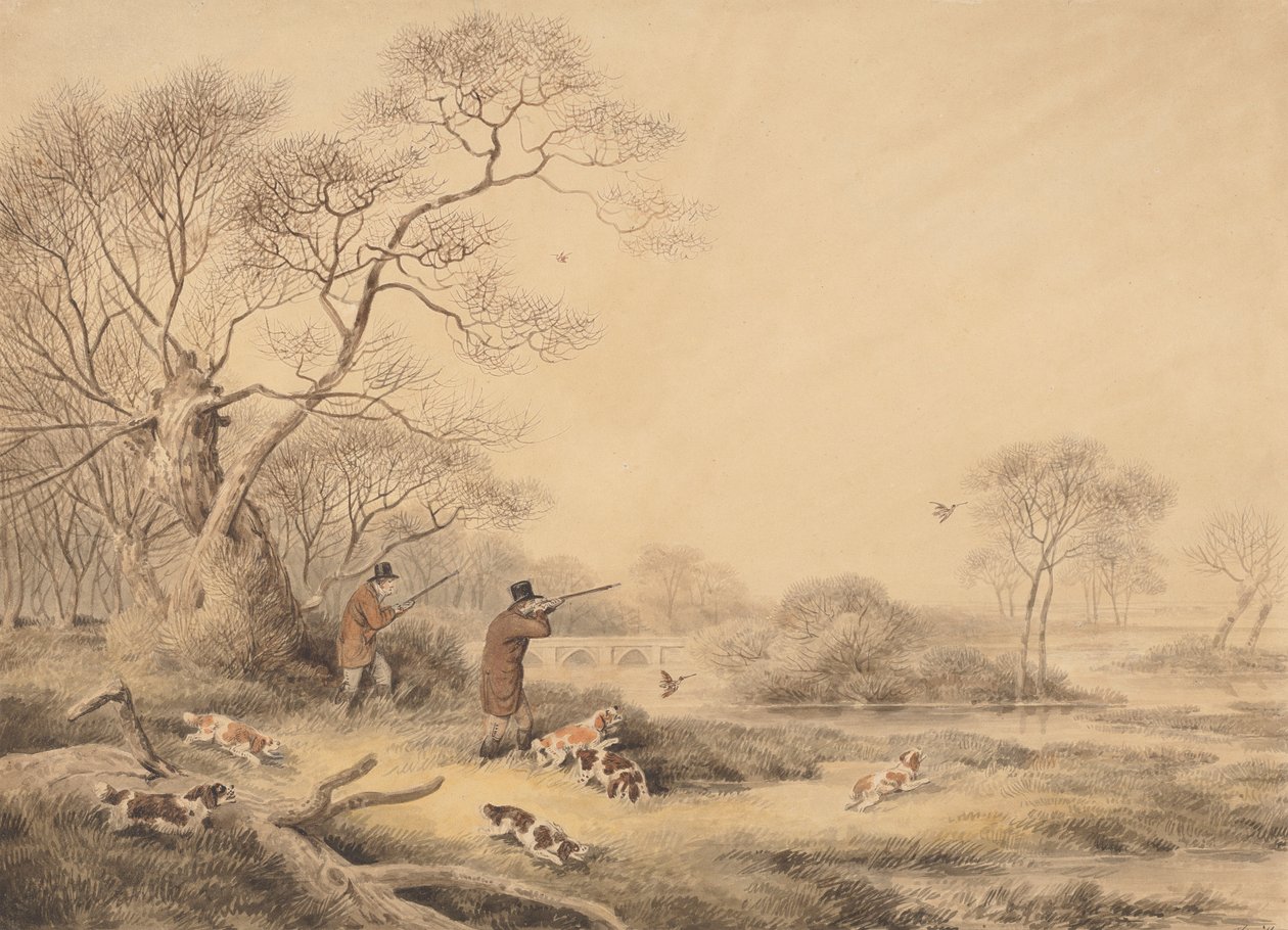 Caza de agachadizas de Samuel Howitt