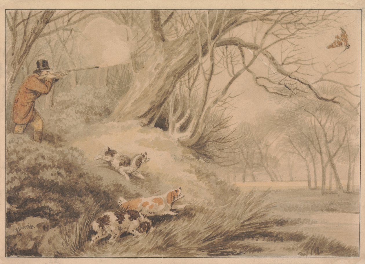 Caza de becadas de Samuel Howitt
