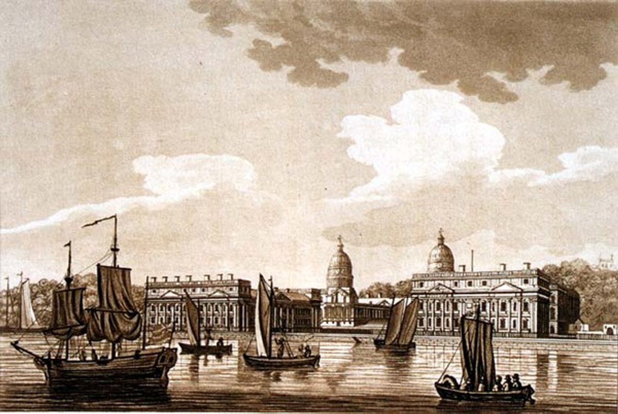 Hospital de Greenwich, ilustración de 