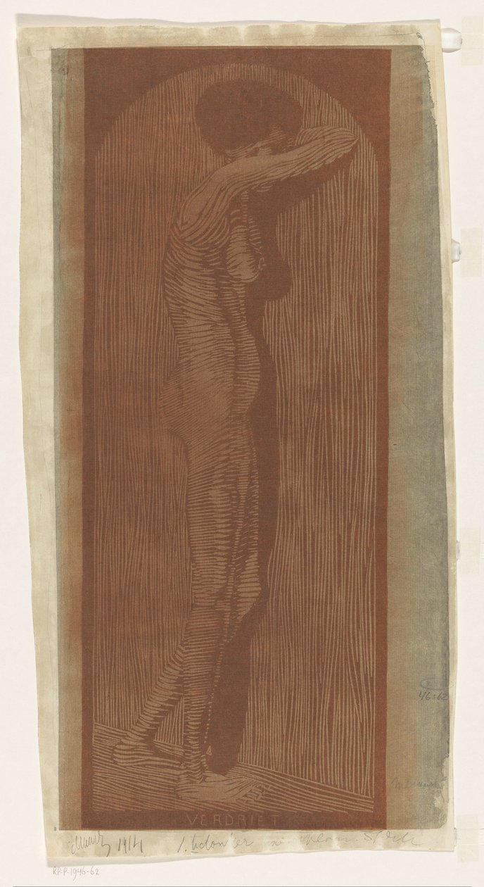 Verdriet (título original del objeto) de Samuel Jessurun de Mesquita