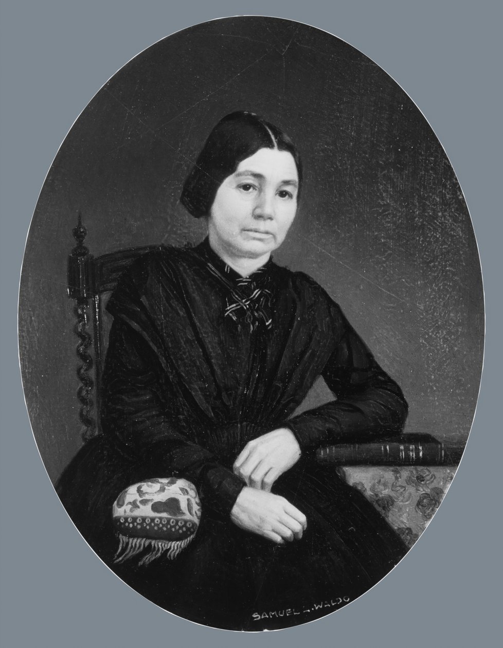Retrato de una Dama, ca. 1850 de Samuel Lovett Waldo