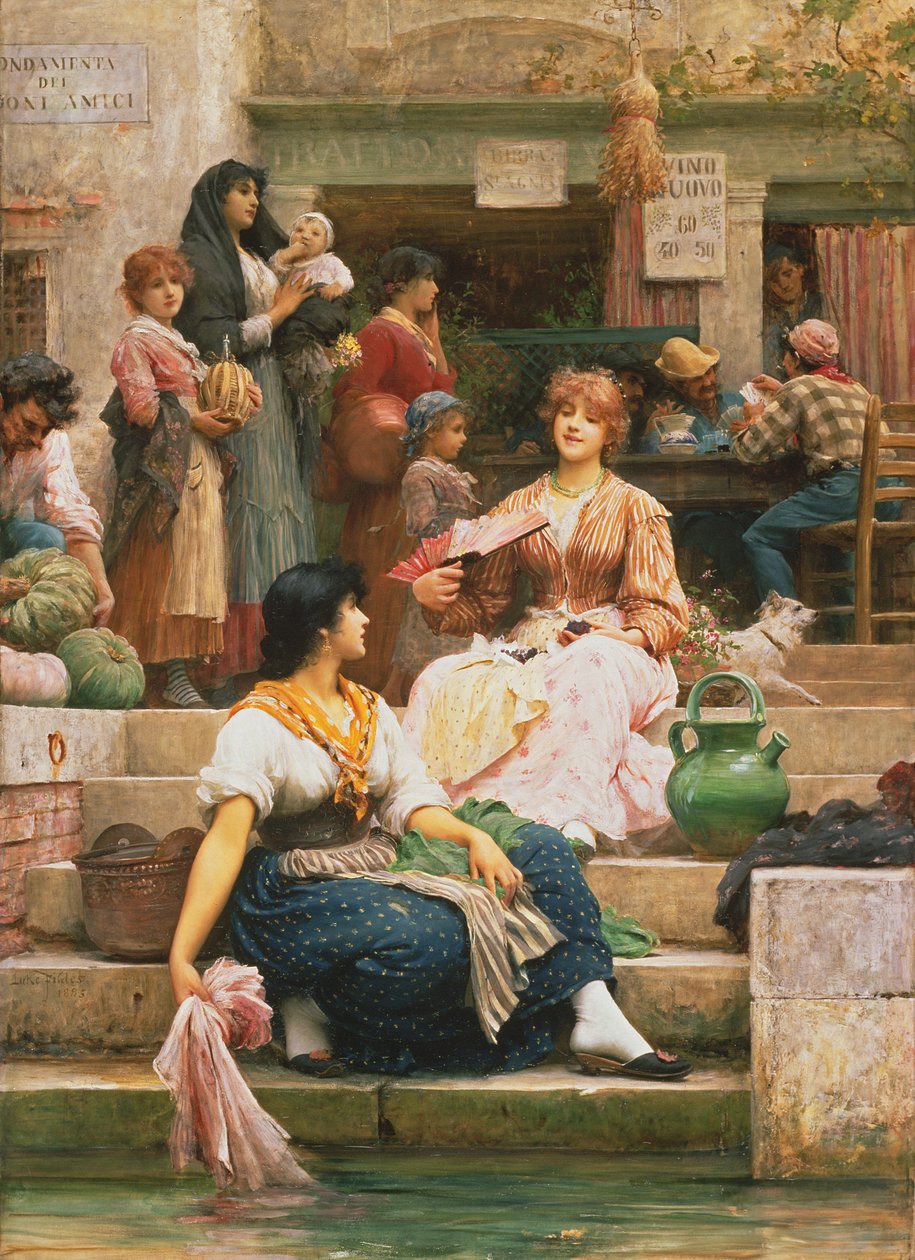 Venecianos de Samuel Luke Fildes