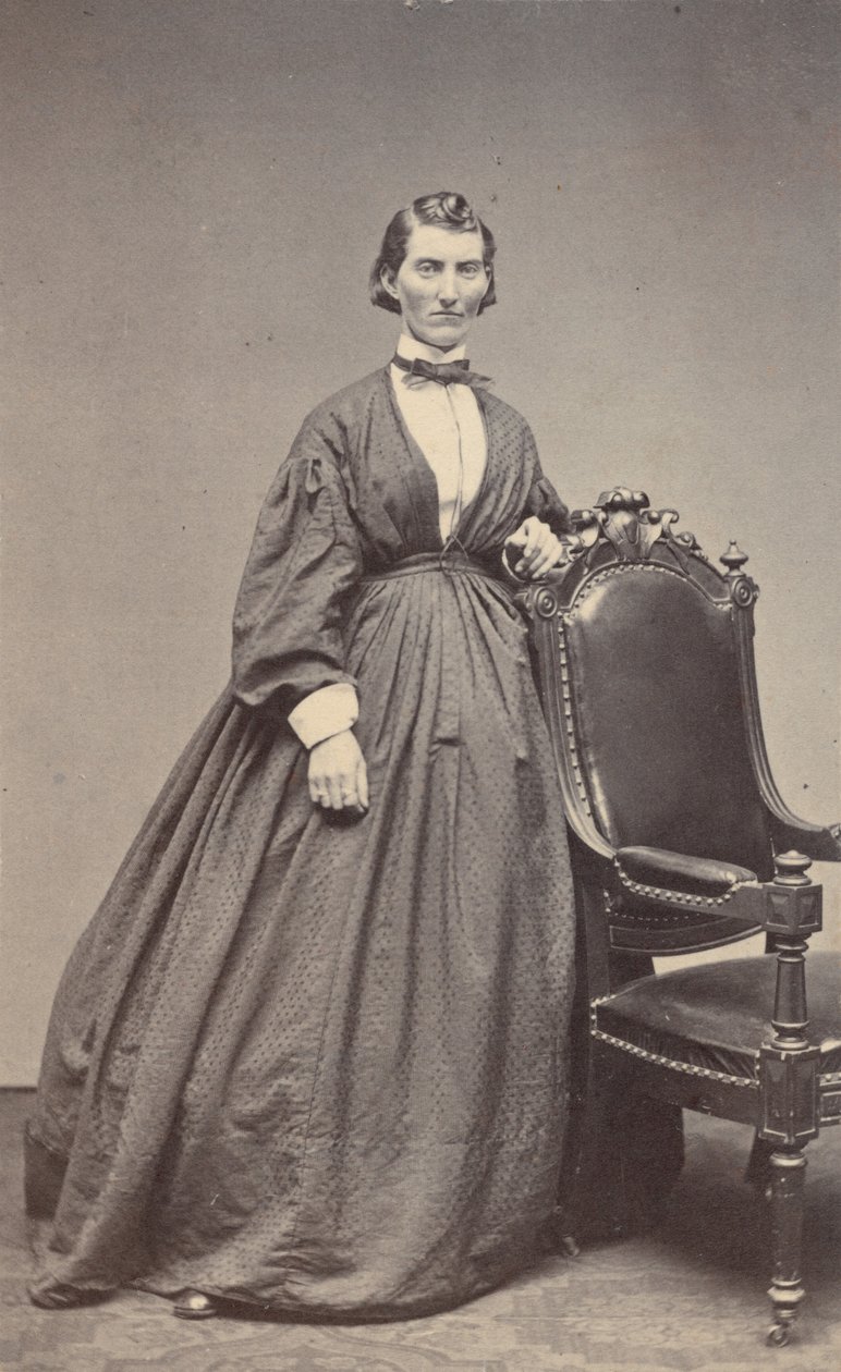 Frances Clayton,c. 1865 (foto) de Samuel Masury
