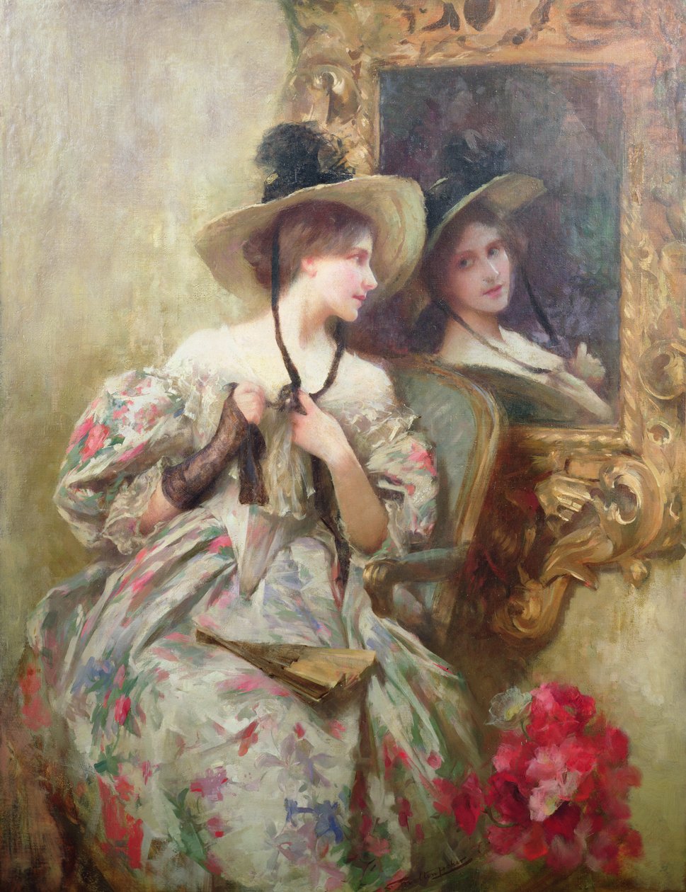 Reflejos (óleo sobre lienzo) de Samuel Melton Fisher