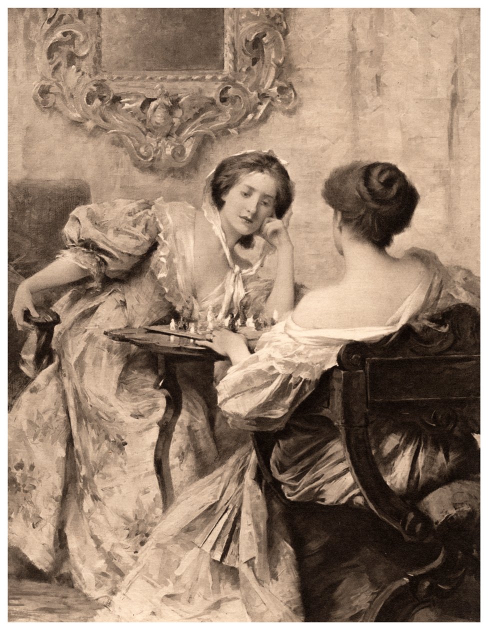Los Jugadores de Ajedrez, 1903 de Samuel Melton Fisher