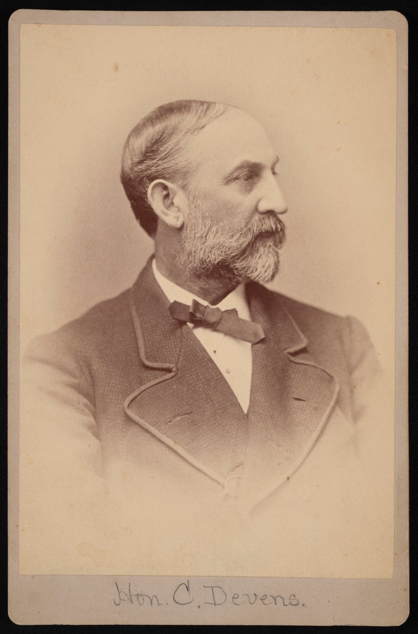 Retrato de Charles Devens de Samuel Montague Fassett