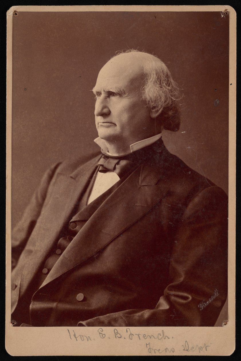Retrato de Ezra Bartlett French 1810-1880, 1870s de Samuel Montague Fassett
