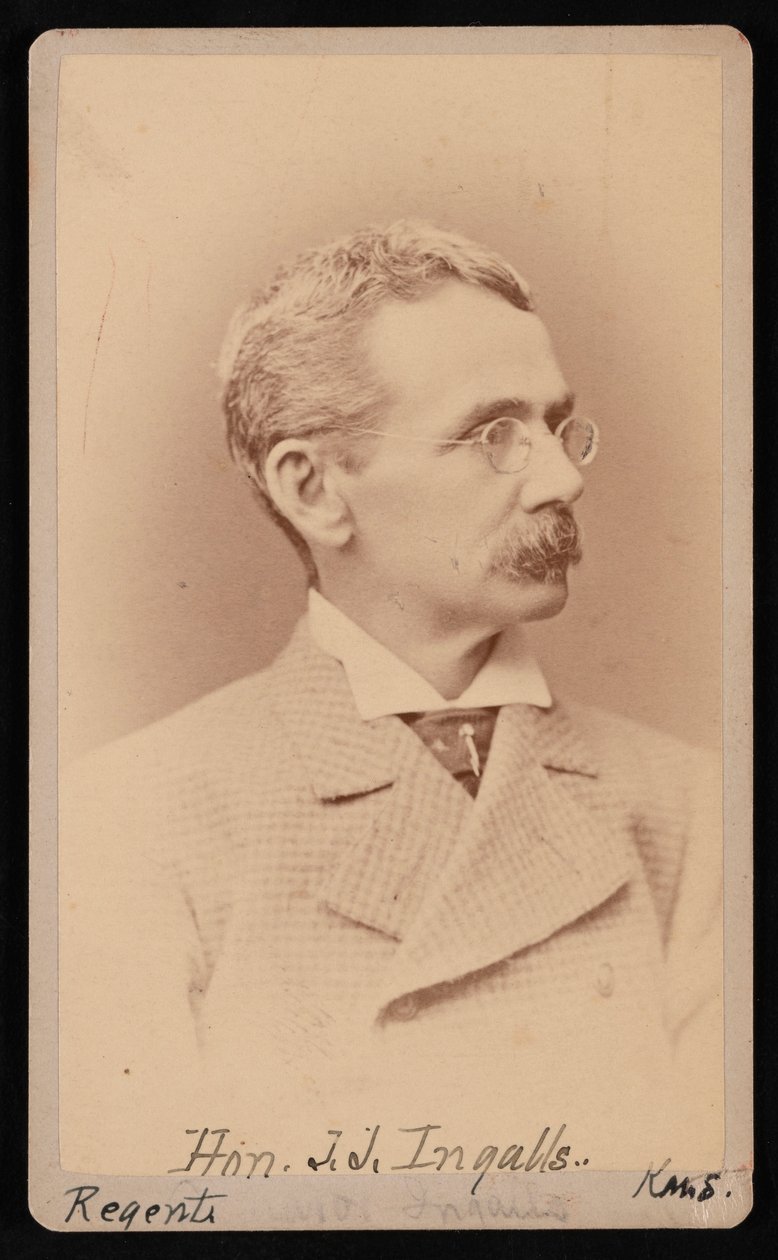 Retrato de John James Ingalls de Samuel Montague Fassett