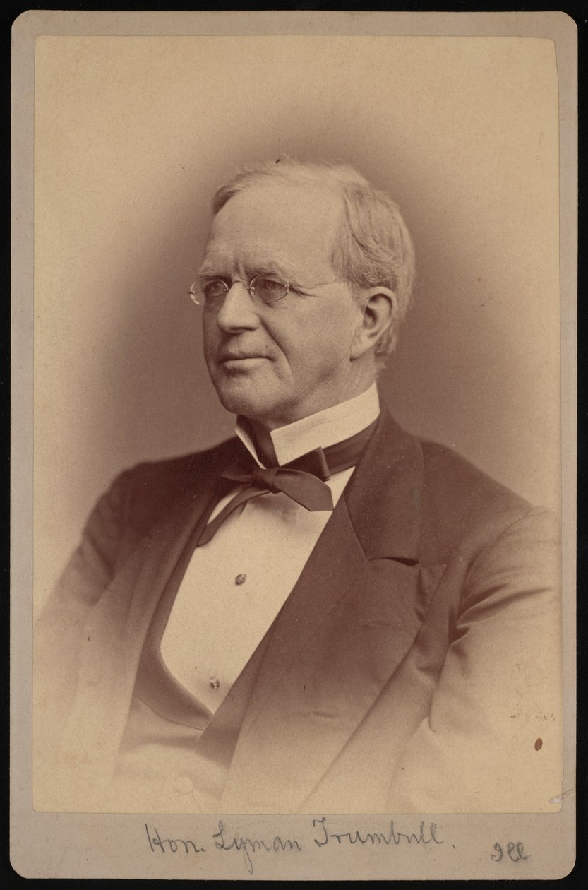Retrato de Lyman Trumbull 1813-1896, 1877 de Samuel Montague Fassett