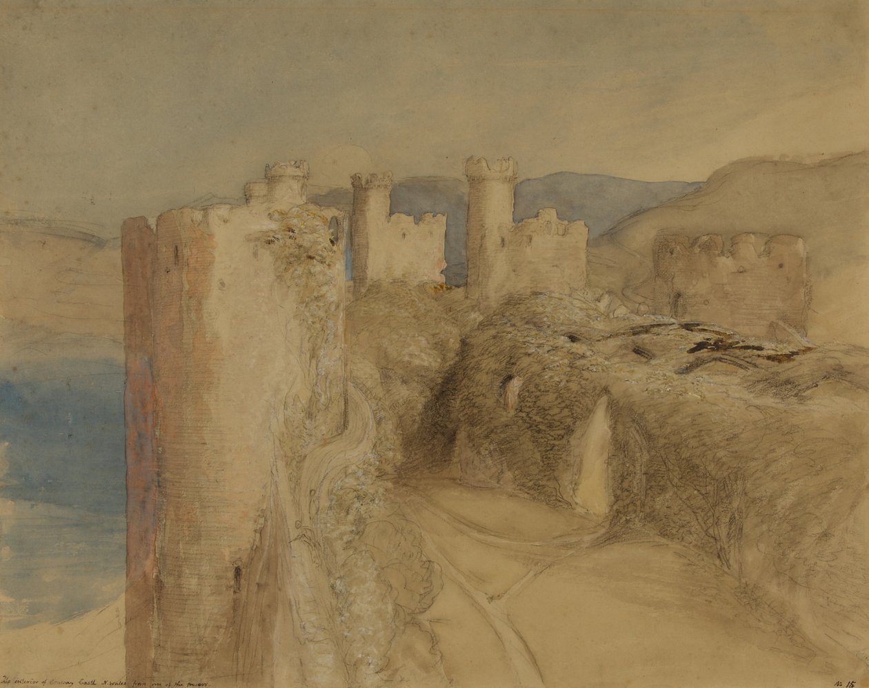 Castillo de Conway de Samuel Palmer