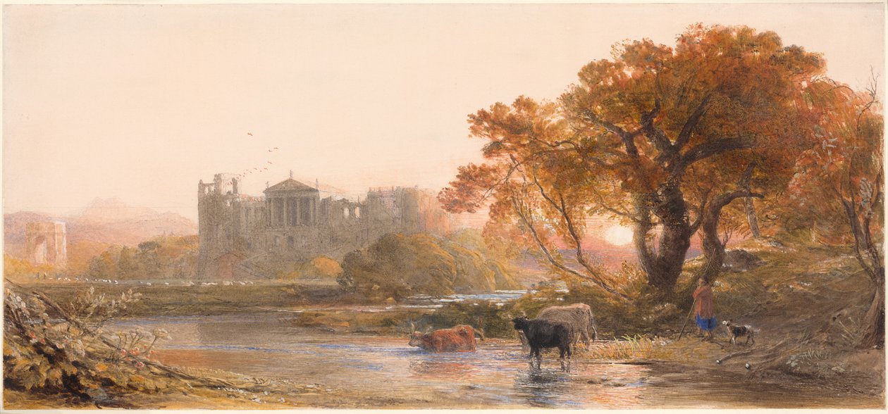 Tarde en Italia—la Villa Desierta de Samuel Palmer
