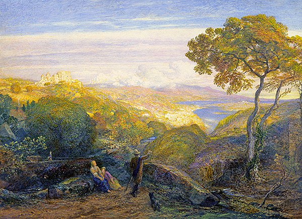 Paisaje de Samuel Palmer